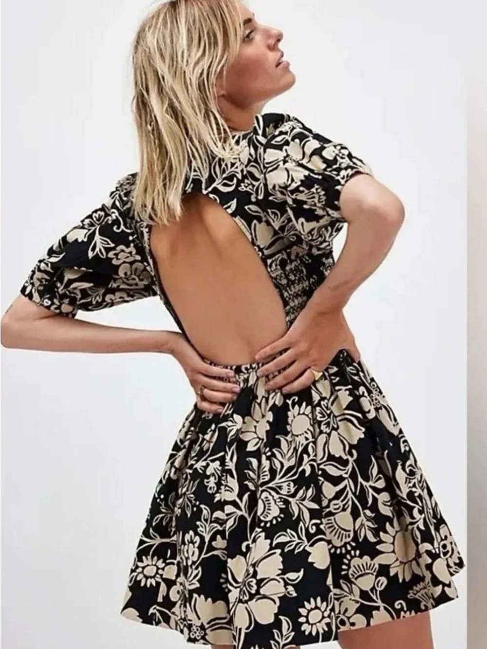 Free People Navy Dress